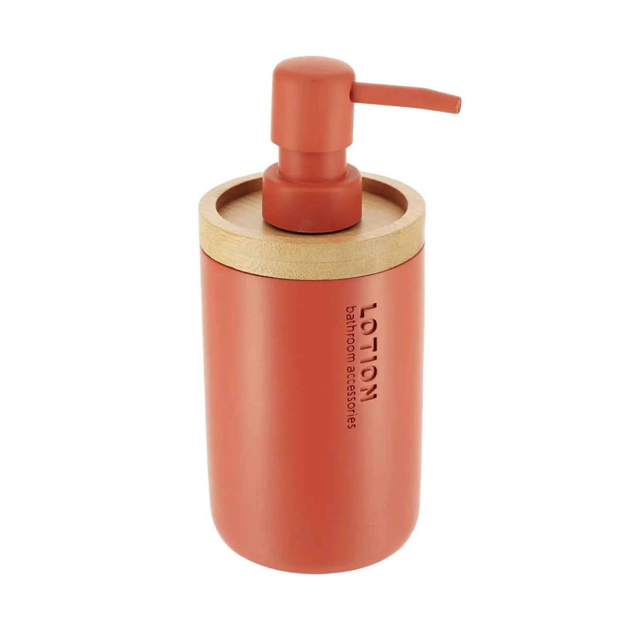 TENDANCE Set d'accessoires salle de bain Purebamboo Terracotta Sale