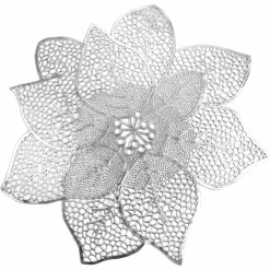 Feeric Lights & Christmas Set de table Fleur Argent Sale