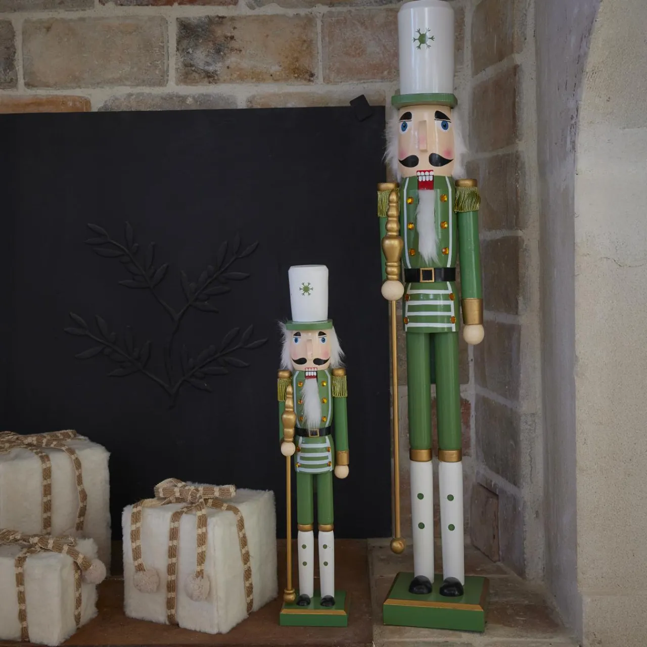 KAEMINGK Soldat Casse-noisette en bois (H50 cm) Viktor Vert Clearance