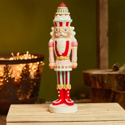 KAEMINGK Soldat Casse-noisette (H36 cm) Francis et les gourmandises Multicolore Hot