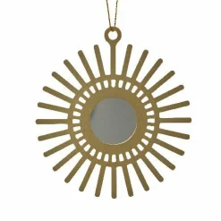 KAEMINGK Soleil de Noël en métal (H9 cm) Or Hot