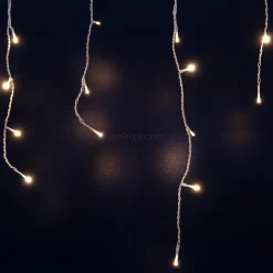 EMINZA Stalactite lumineuse 7,50 m 175 LED câble blanc Stars Blanc chaud Blanc Chaud - câble blanc Clearance