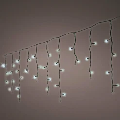 KAEMINGK Stalactite lumineuse 11 m 259 LED câble noir Stars Blanc froid Blanc Froid - câble noir Online