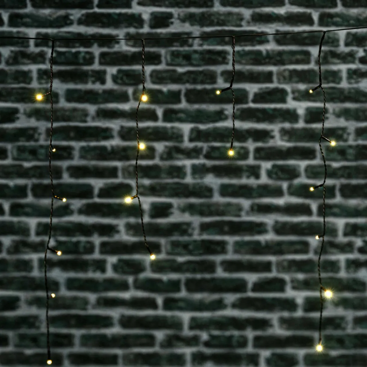Feeric Lights & Christmas Stalactite lumineuse Solaire 0,60 m 120 LED Blanc chaud
