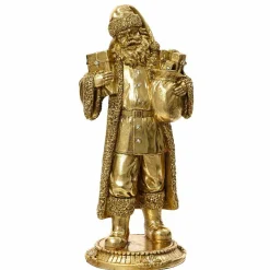 KAEMINGK Statue Père Noël (H28 cm) Maestro en Or