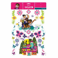 CHRISTMAS INSPIRATIONS Stickers pour fenêtre Disney Encanto personnages Multicolore New