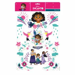 CHRISTMAS INSPIRATIONS Stickers pour fenêtre Disney Encanto Multicolore New