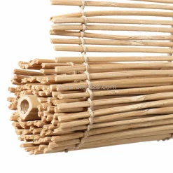 LUANCE Store enrouleur à baguettes (90 x 180 cm) Bambou Naturel Sable Hot