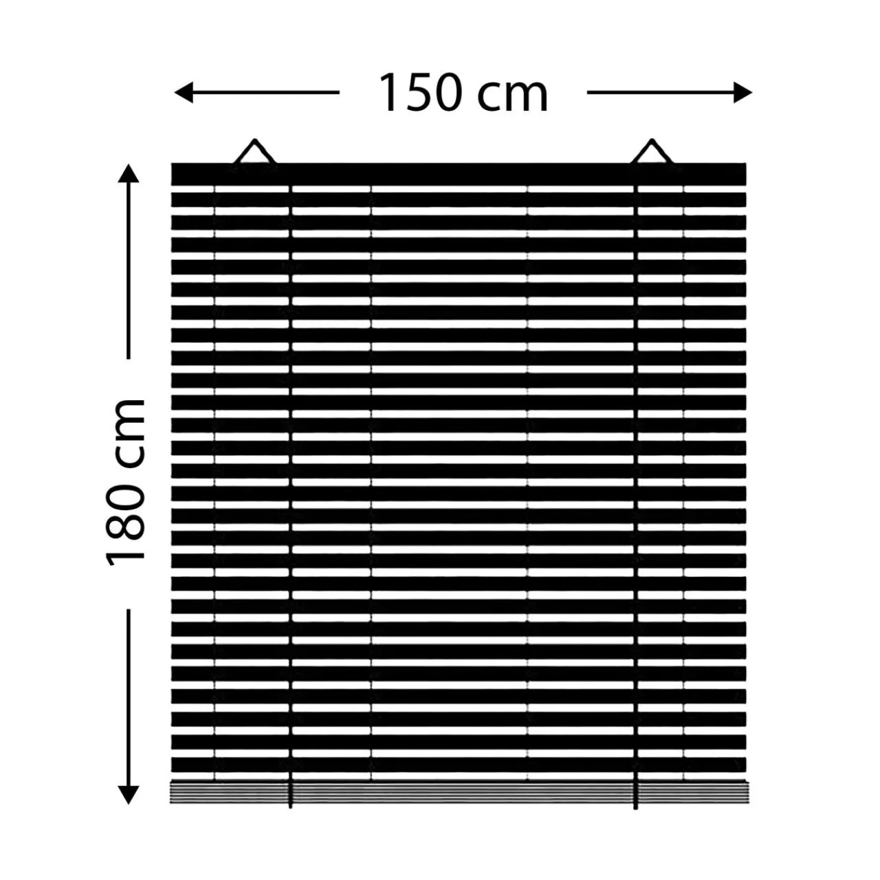 LUANCE Store enrouleur extérieur effet rotin (150 x 180 cm) Tanoa Beige Sale
