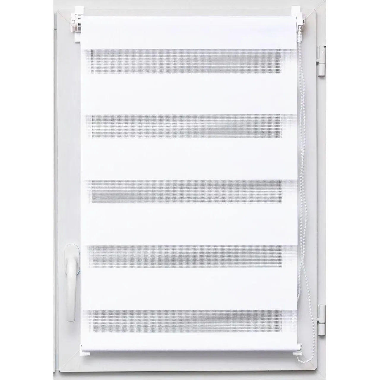 LUANCE Store enrouleur Jour / Nuit (45 x 180 cm) Blanc Sale