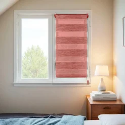 LUANCE Store enrouleur Jour / Nuit (60 x 90 cm) Terracotta Sale