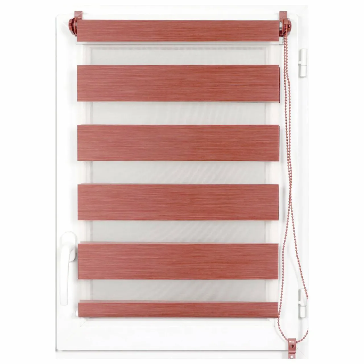 LUANCE Store enrouleur Jour / Nuit (60 x 180 cm) Terracotta Online