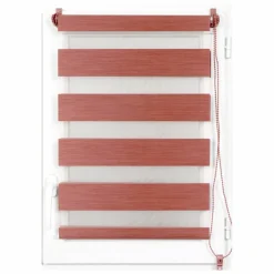 LUANCE Store enrouleur Jour / Nuit (90 x 180 cm) Terracotta Outlet