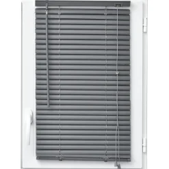 LUANCE Store vénitien (60 x 130 cm) PVC Gris anthracite Gris foncé Online