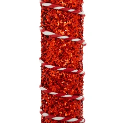 JJA Sucre d'orge Géant à suspendre (H34 cm) Confiserie Rouge Outlet