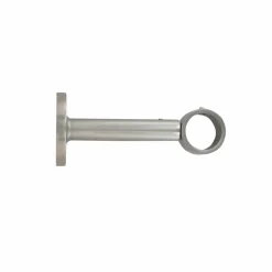 LUANCE Support tringle extensible (L115 - L155 / D28 mm) Lino mat Argent