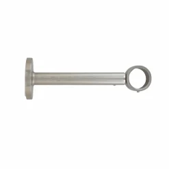 LUANCE Support tringle extensible (L155 - L195 / D28 mm) Lino mat Argent Best