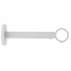 LUANCE Support tringle extensible (L155 - L195 / D28) Lino mat Blanc Outlet