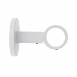 LUANCE Support tringle fixe (L65 / D28) Lino mat Blanc Clearance