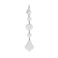 KAEMINGK Suspension décorative (H15 cm) Perles de Noël Transparent New