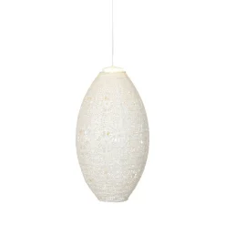 KAEMINGK Suspension de jardin solaire (H38 cm) Lanterne ajourée he Blanc Sale
