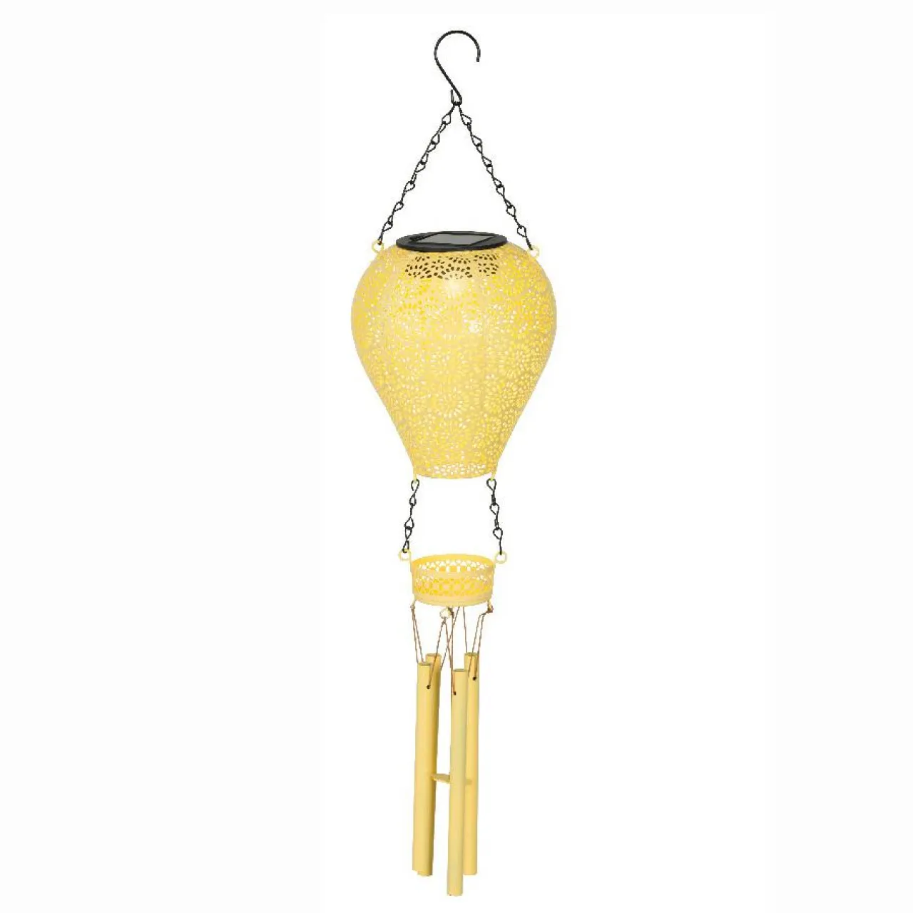 KAEMINGK Suspension de jardin solaire LED (H56 cm) Montgolfière Jaune Online