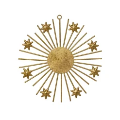 KAEMINGK Suspension de Noël en métal (D15 cm) Lueur d'étoiles Or Best