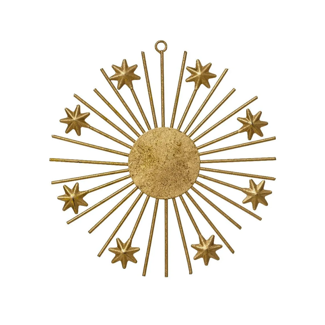 KAEMINGK Suspension de Noël en métal (D15 cm) Lueur d'étoiles Or Best