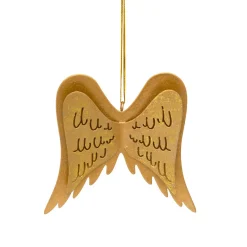 JJA Suspension de Noël en métal (H11 cm) Ailes d'ange Or Sale