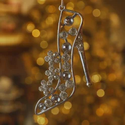 KAEMINGK Suspension de Noël en métal (H11 cm) Paris strass é Argent Best