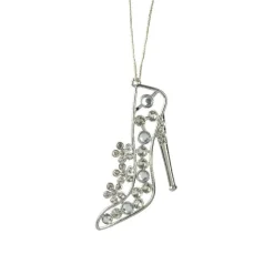 KAEMINGK Suspension de Noël en métal (H11 cm) Paris strass é Argent Best