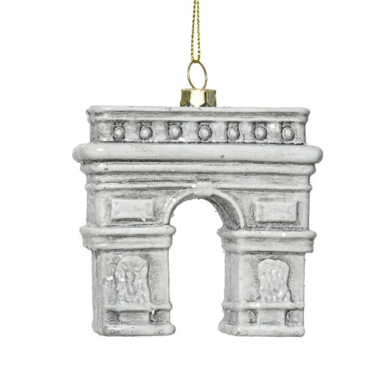 KAEMINGK Suspension de Noël (H16 cm) Arc de Triomphe Gris Sale