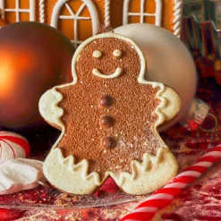 KAEMINGK Suspension de Noël (H7 cm) Pain d'épice Adrien Chocolat Marron Online