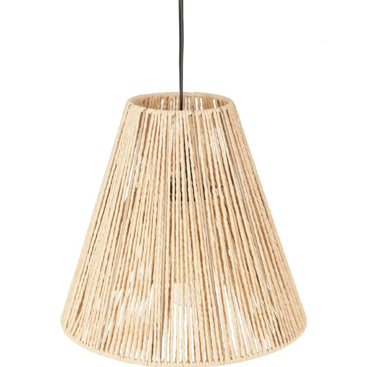 ATMOSPHERA Suspension en corde (D30 cm) Ethnik Naturel New