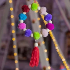 KAEMINGK Suspension (H19 cm) Manille de Noël Multicolore Discount