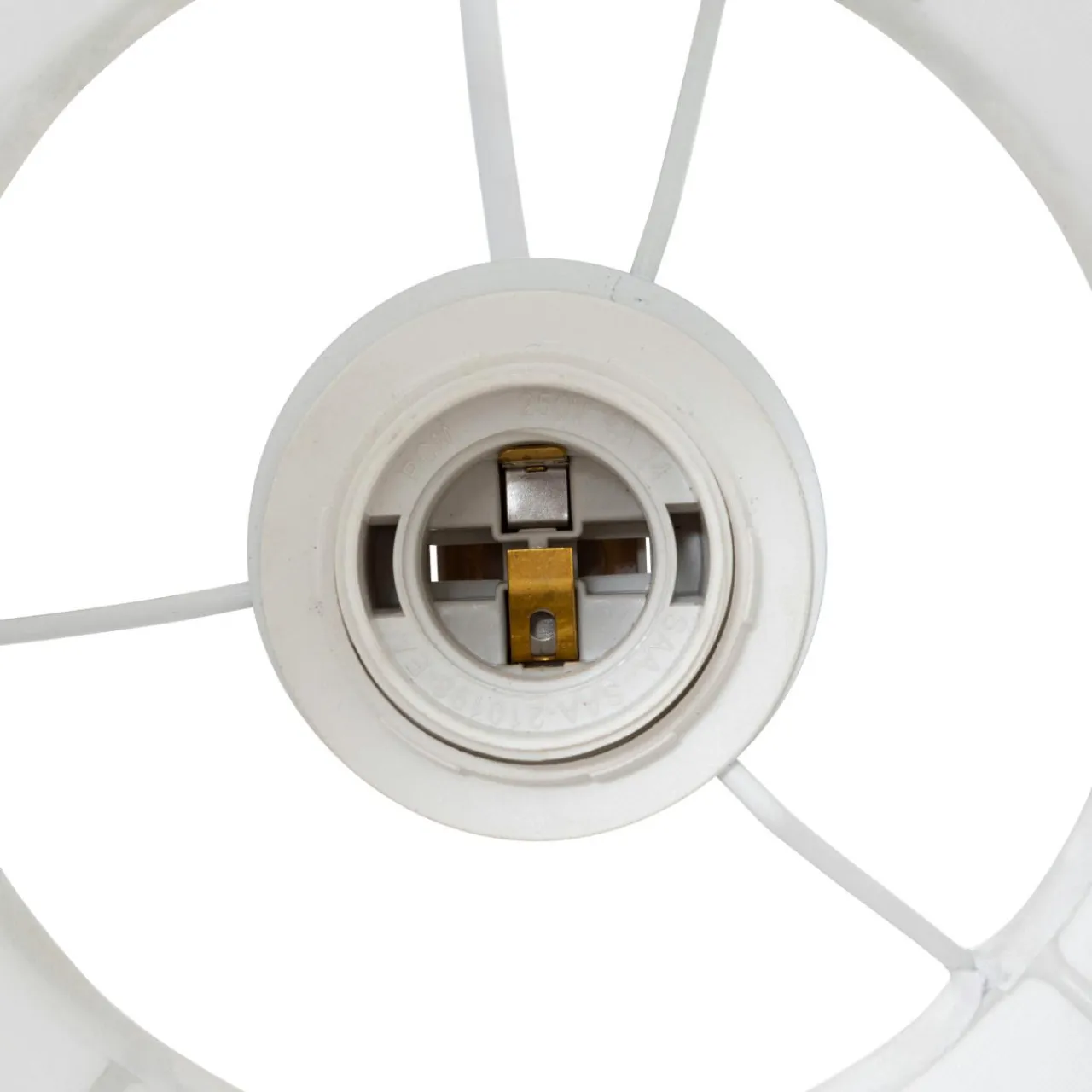 Atmosphera, cru017dateur d'intu017drieur Suspension luminaire coton (25 x 35 cm) Toby Blanc Best