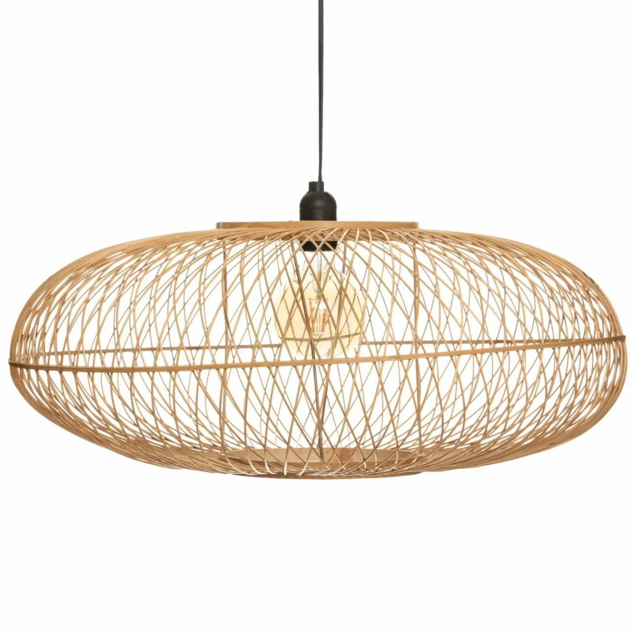 ATMOSPHERA Suspension lumineuse en bambou (D60 cm) Loren Naturel Clearance