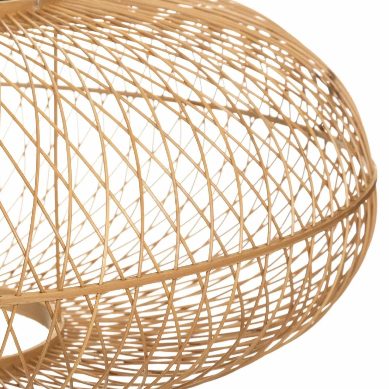 ATMOSPHERA Suspension lumineuse en bambou (D60 cm) Loren Naturel Clearance