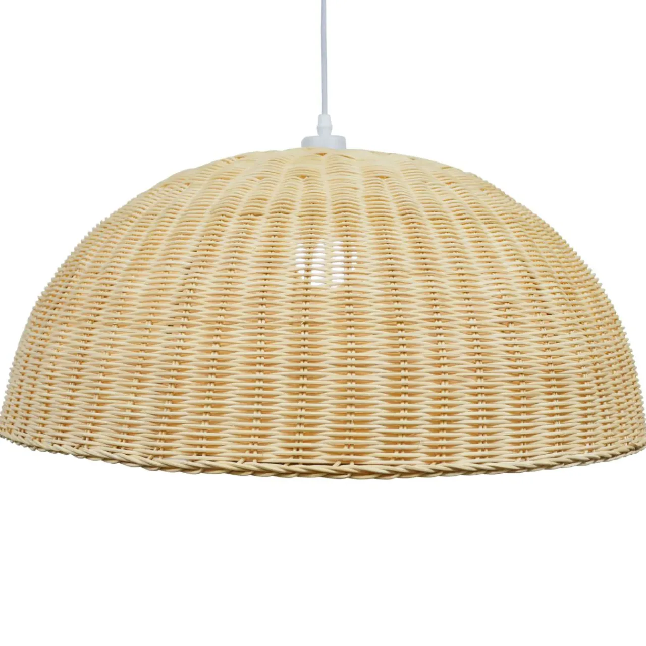 EMINZA Suspension lumineuse en bambou tressé (D60 cm) Eivissa Naturel Discount