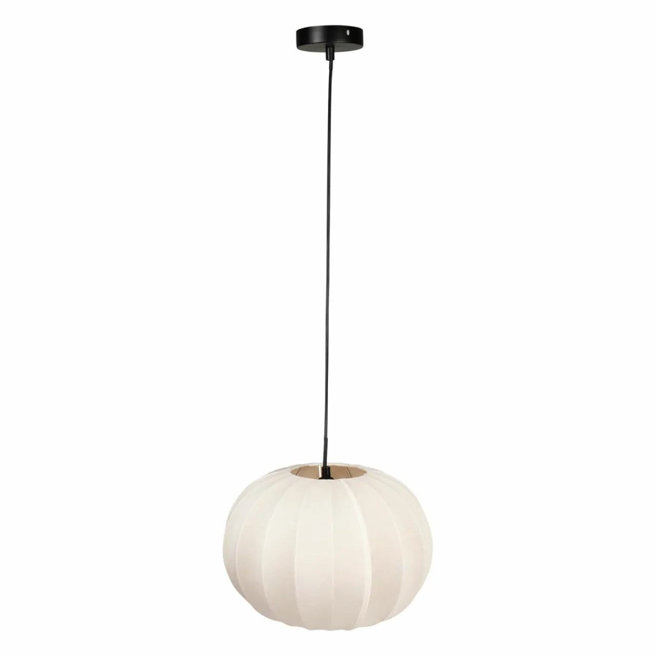 OSTARIA Suspension lumineuse en coton (D32 cm) Intensa Beige Clearance