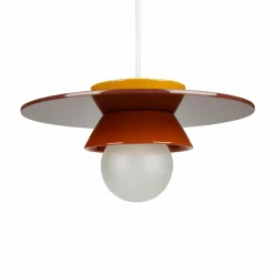 OSTARIA Suspension lumineuse en céramique (D26 cm) Bagliore Orange Online