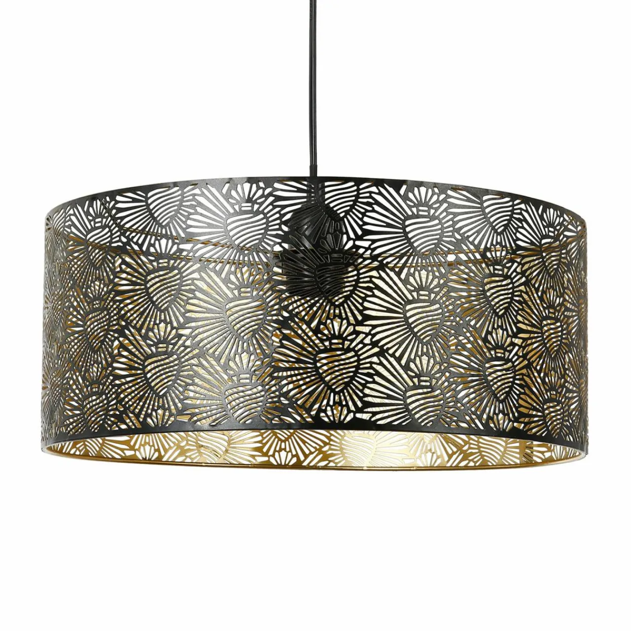 OSTARIA Suspension lumineuse en métal (D35 cm) Corazon Noir Online