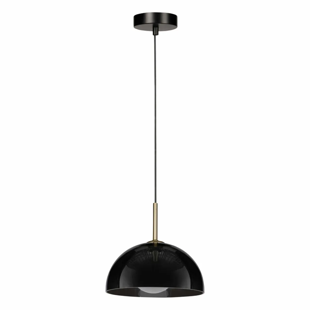 OSTARIA Suspension lumineuse en verre (D20 cm) Luméa Noir Online