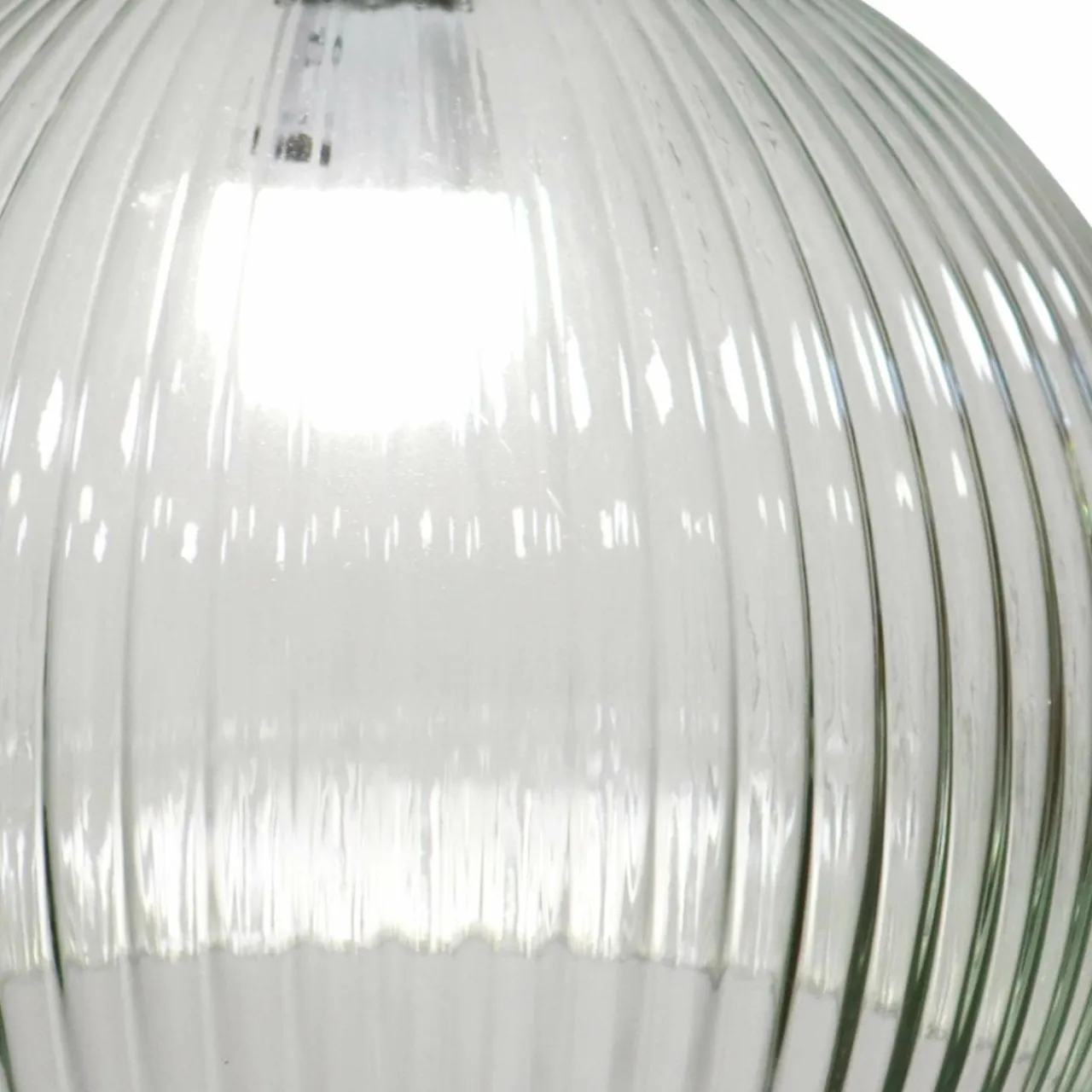 EMINZA Suspension lumineuse en verre (D30 cm) Velden Transparent Discount