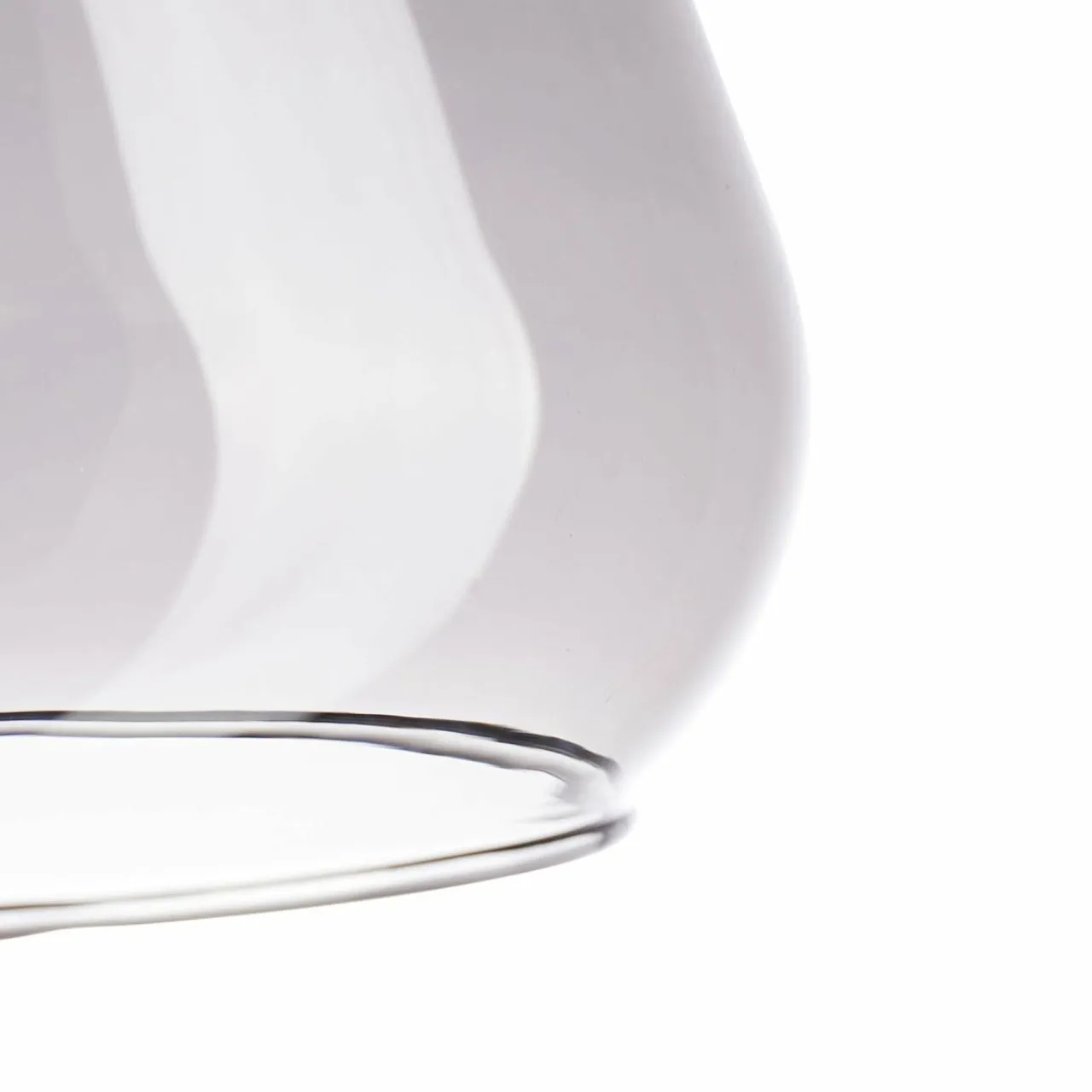 OSTARIA Suspension lumineuse en verre (D24 cm) Dulcia Noir Online