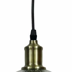 EMINZA Suspension lumineuse en verre (D20 cm) Velden Transparent Hot