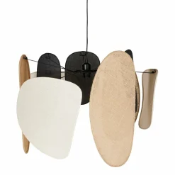 OSTARIA Suspension lumineuse jute et lin (D66 cm) Filo Beige Clearance