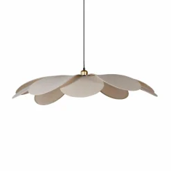 OSTARIA Suspension lumineuse pétale Lin (D90 cm) Horizonte Beige Hot