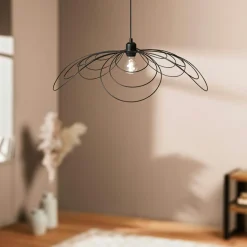 OSTARIA Suspension lumineuse pétale métal (D68 cm) Margaux e Noir Online