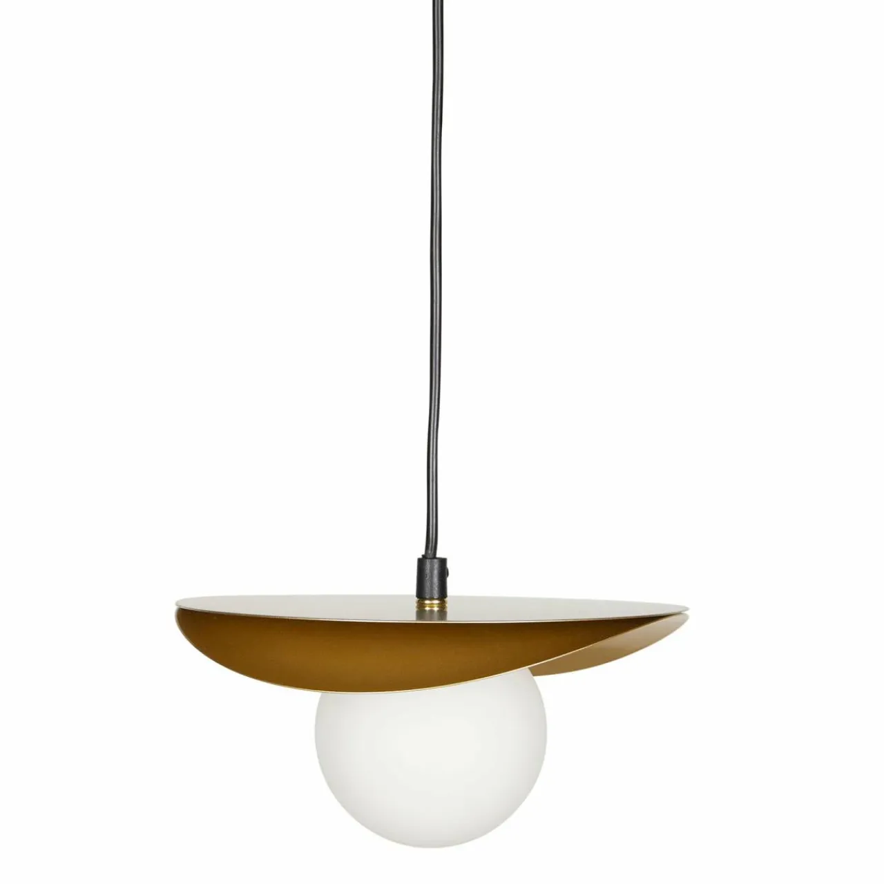 OSTARIA Suspension lumineuse ronde en métal (D22 cm) Nuba Or Sale